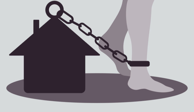 When is a property sale most at risk from money laundering?